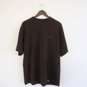 Represent Clo Blank T-Shirt, Size L, Color Brown
